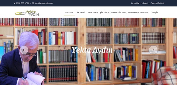 Yeni web sitem